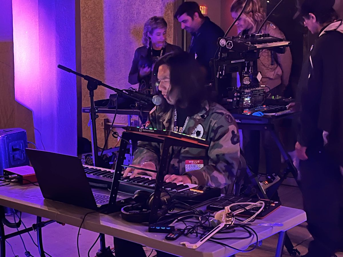 Don performing live