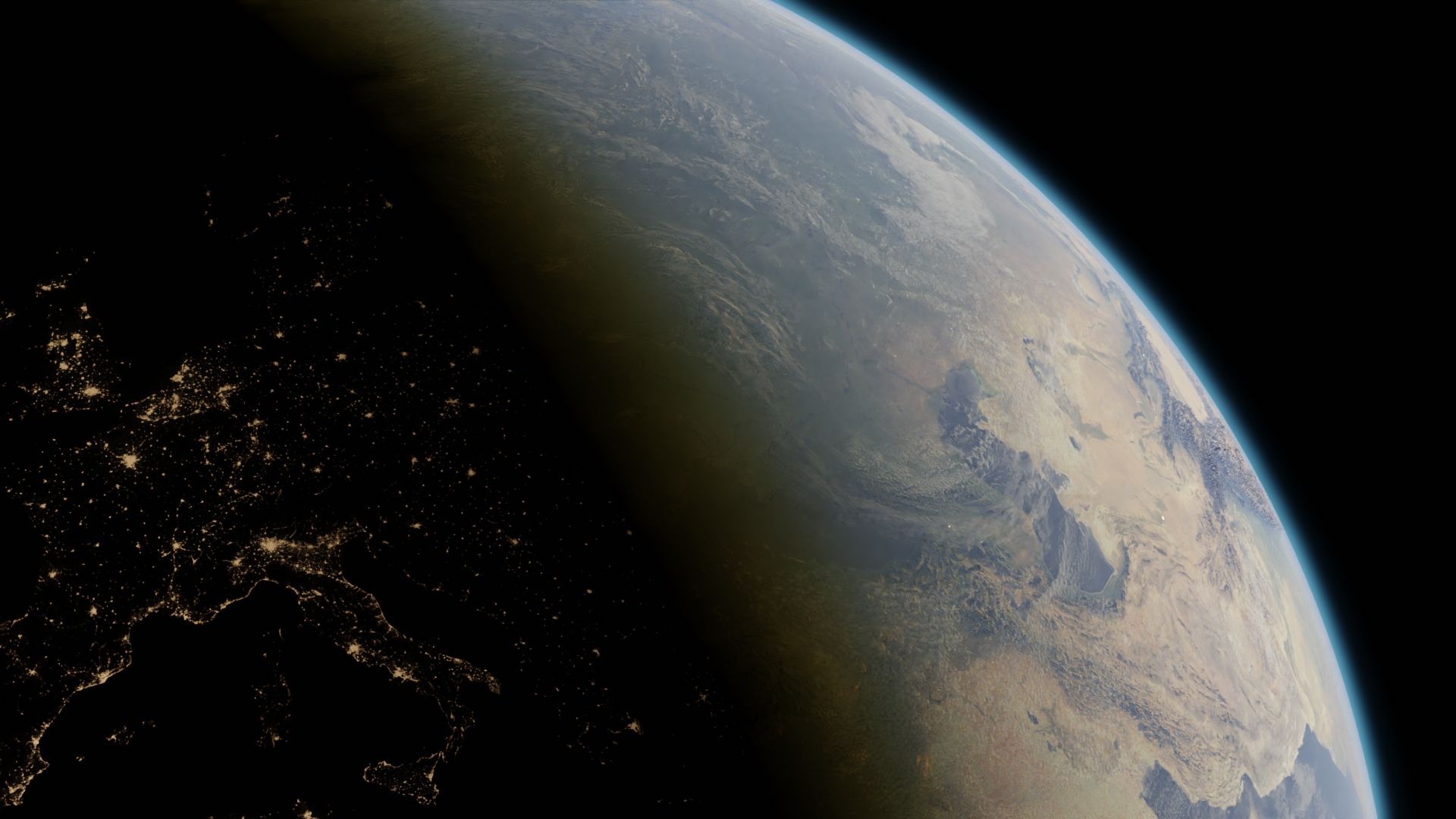 Earth render